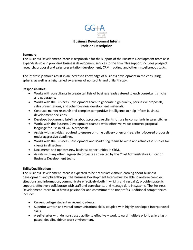 Business Development Intern - Position Description_Page_1