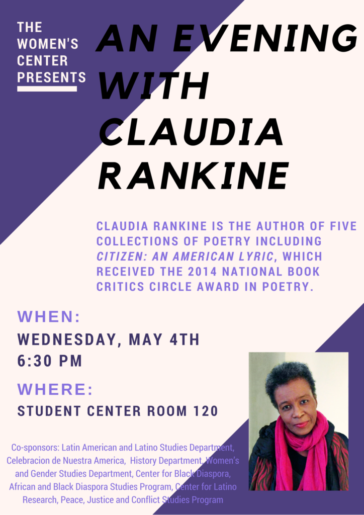 Claudia Rankine Poster